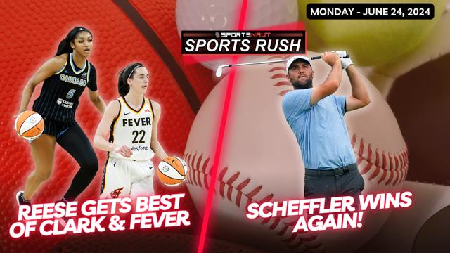 Reese Gets Better of Caitlin Clark, Scheffler Wins Again & NHL Champ Crowned Tonight! | Daily Sports Rush