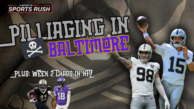 EPIC COMEBACK as Raiders Down Ravens + NFL Week 2 Shockers! | Daily Sports Rush
