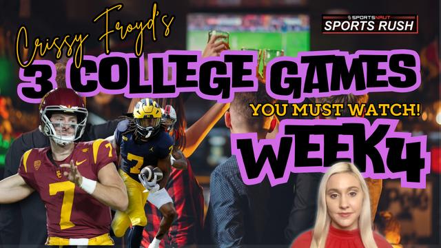 MUST WATCH College Football This Week w/ Crissy Froyd! | Daily Sports Rush