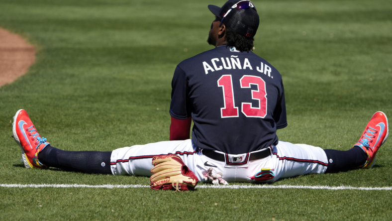 MLB: Spring Training-Tampa Bay Rays at Atlanta Braves