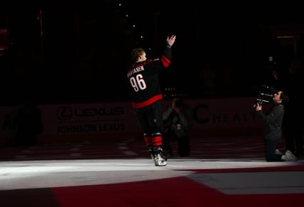 NHL: Chicago Blackhawks at Carolina Hurricanes