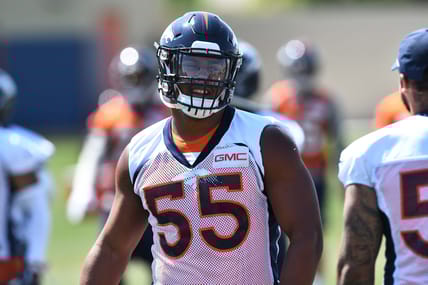 NFL rookie Bradley Chubb